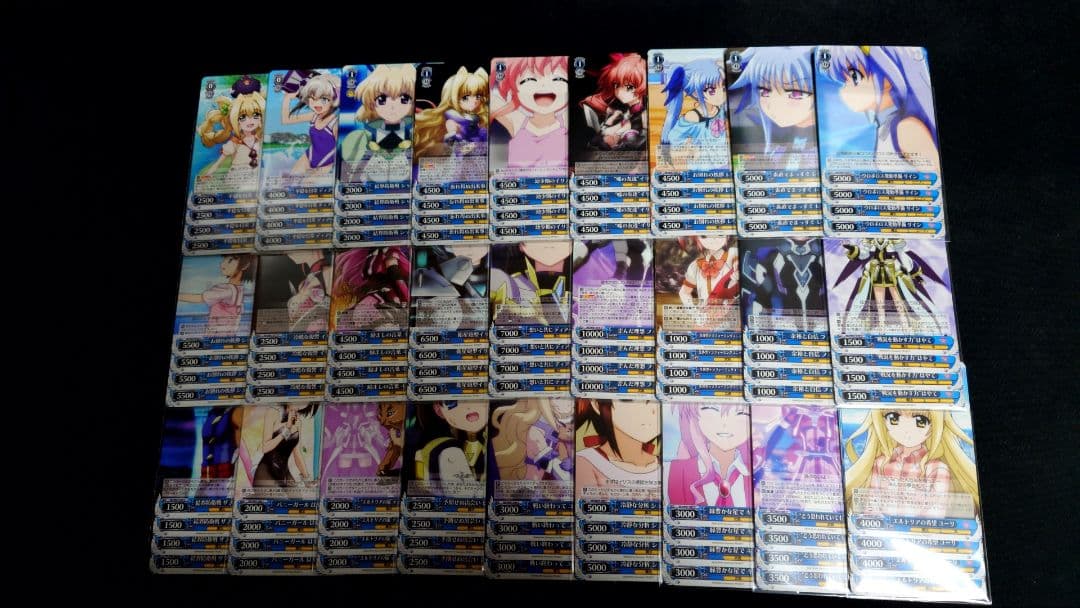 ヴァイスシュヴァルツ　魔法少女リリカルなのは　まとめ売り　セット売り