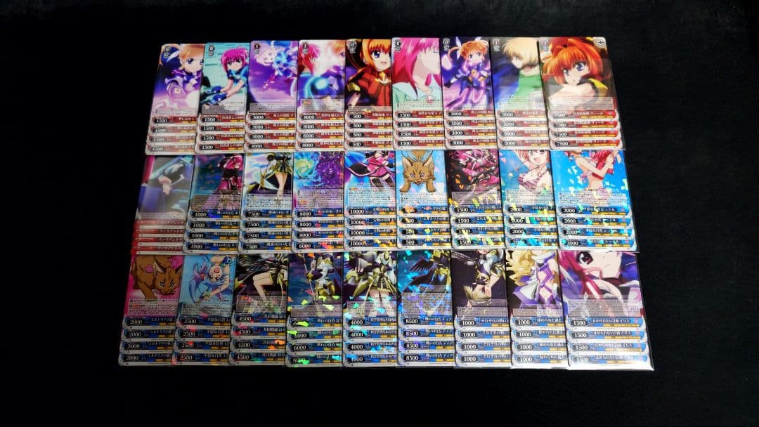 ヴァイスシュヴァルツ　魔法少女リリカルなのは　まとめ売り　セット売り