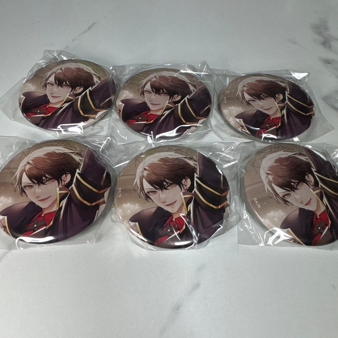 にじさんじ　加賀美ハヤト　ライブ　ガチャ　カプセルトイ　缶バッジ　6点