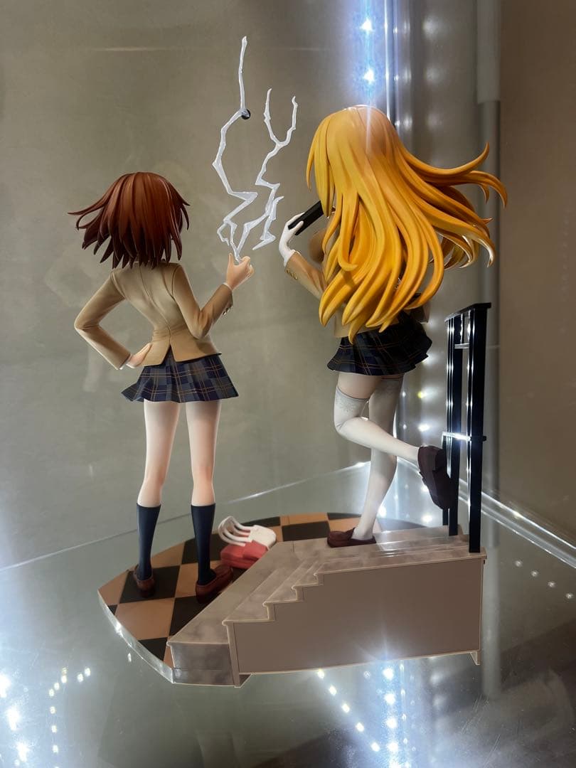 超電磁砲 15周年 食蜂操祈 御坂美琴 フィギュア 表情替えパーツ付き