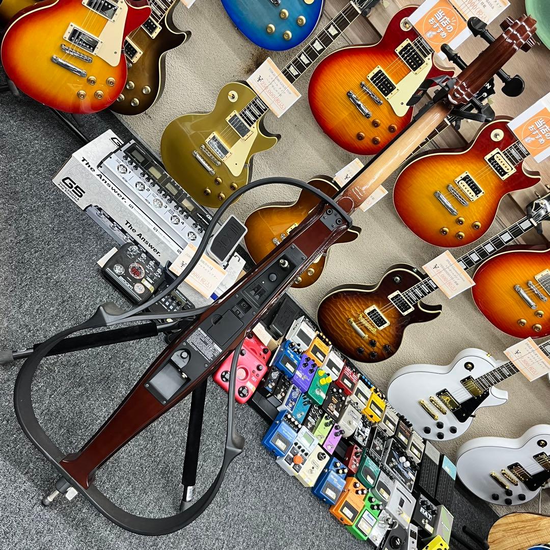 【10409】YAMAHA SVC-100 サイレントチェロ 胸当て ケース 弓