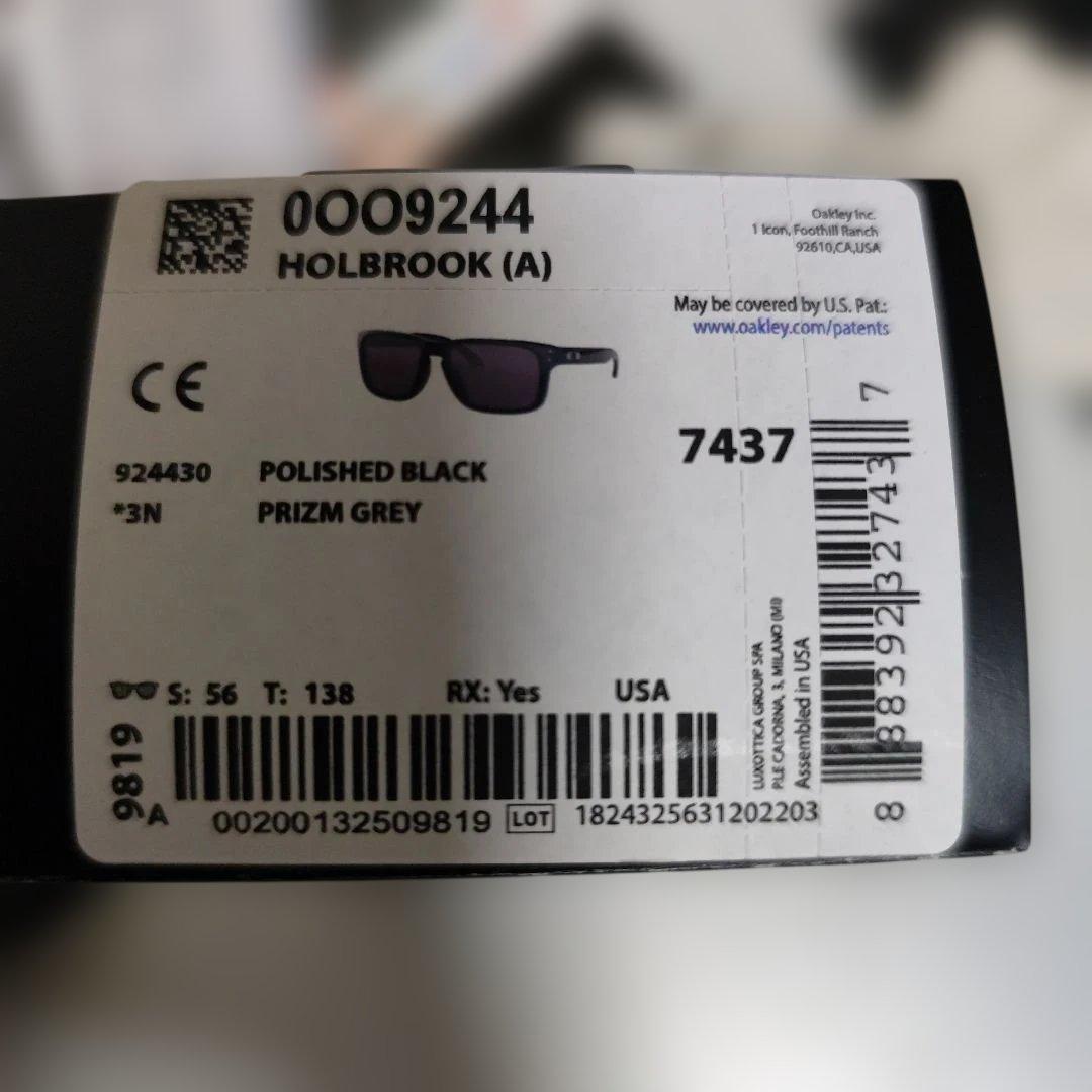 オークリー偏向グラス　コンキーグラス　ホルブルック