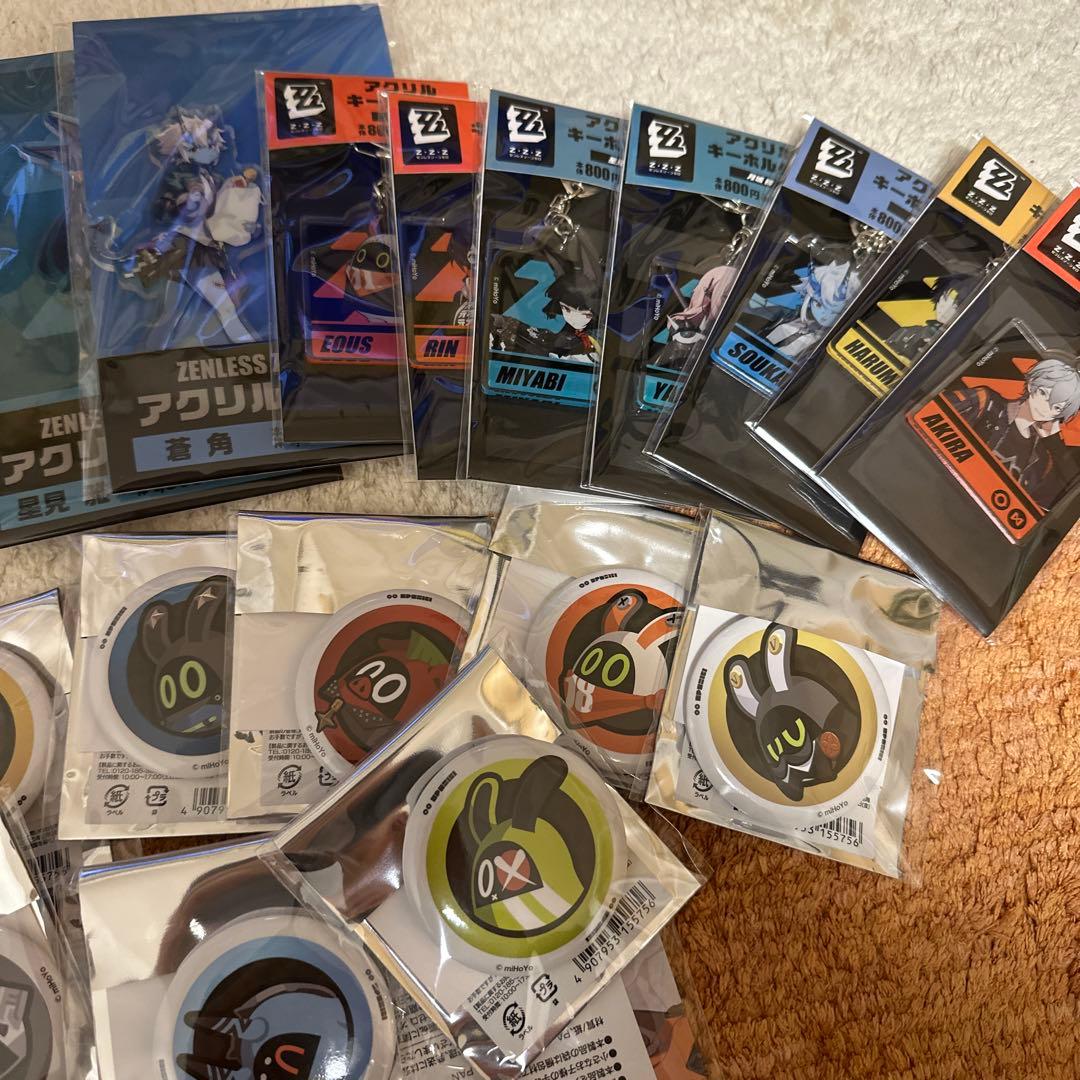 ZENLESS ZONE ZERO アクリルスタンド・缶バッジ・カレンダーセット