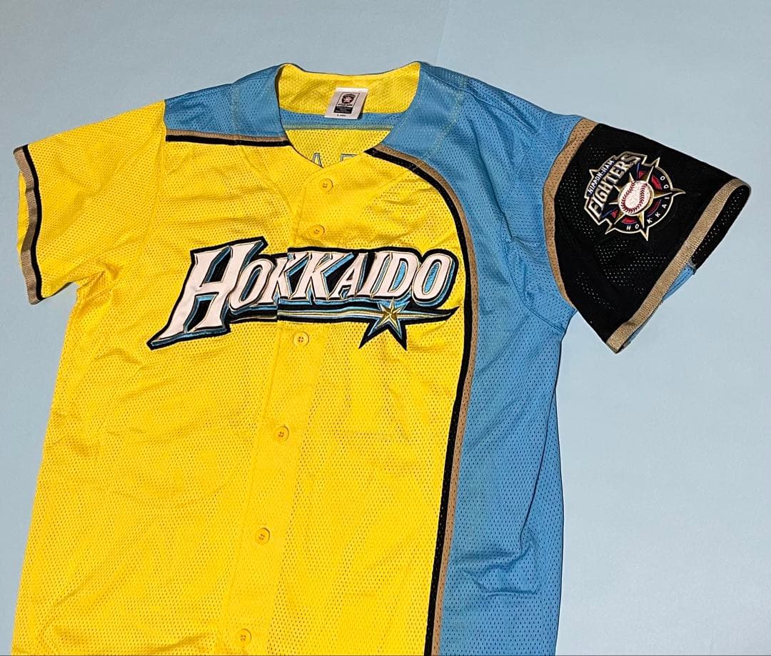 北海道日本ハムファイターズ　大谷翔平選手ユニフォーム　Lサイズ　ハッピーイエロー