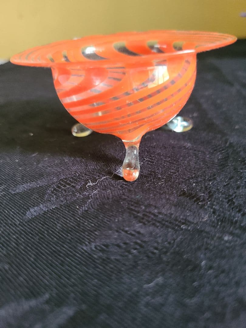 オーストリアアンティークビミニガラス　一客