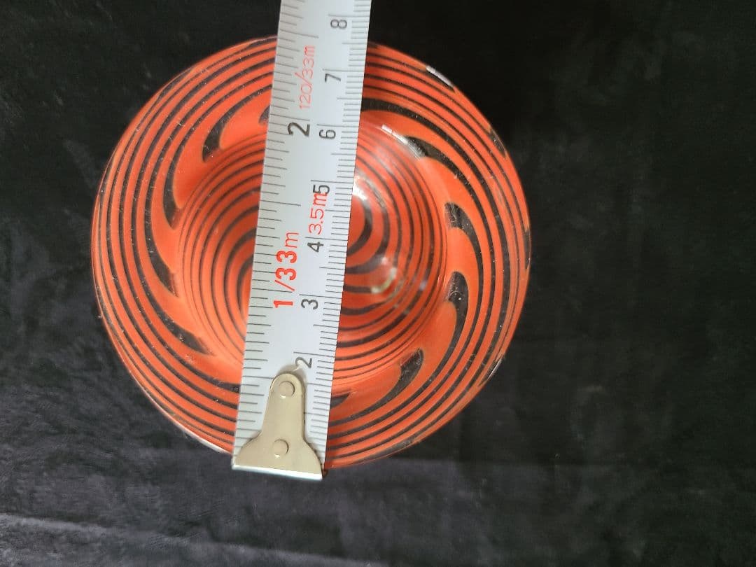 オーストリアアンティークビミニガラス　一客