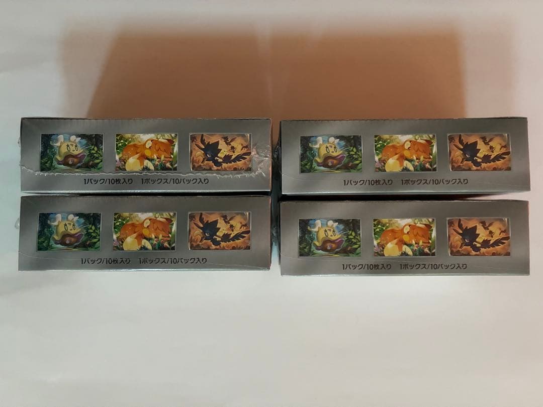 ポケモンカードゲーム シャイニートレジャーex BOX4個セット　シュリンク付き