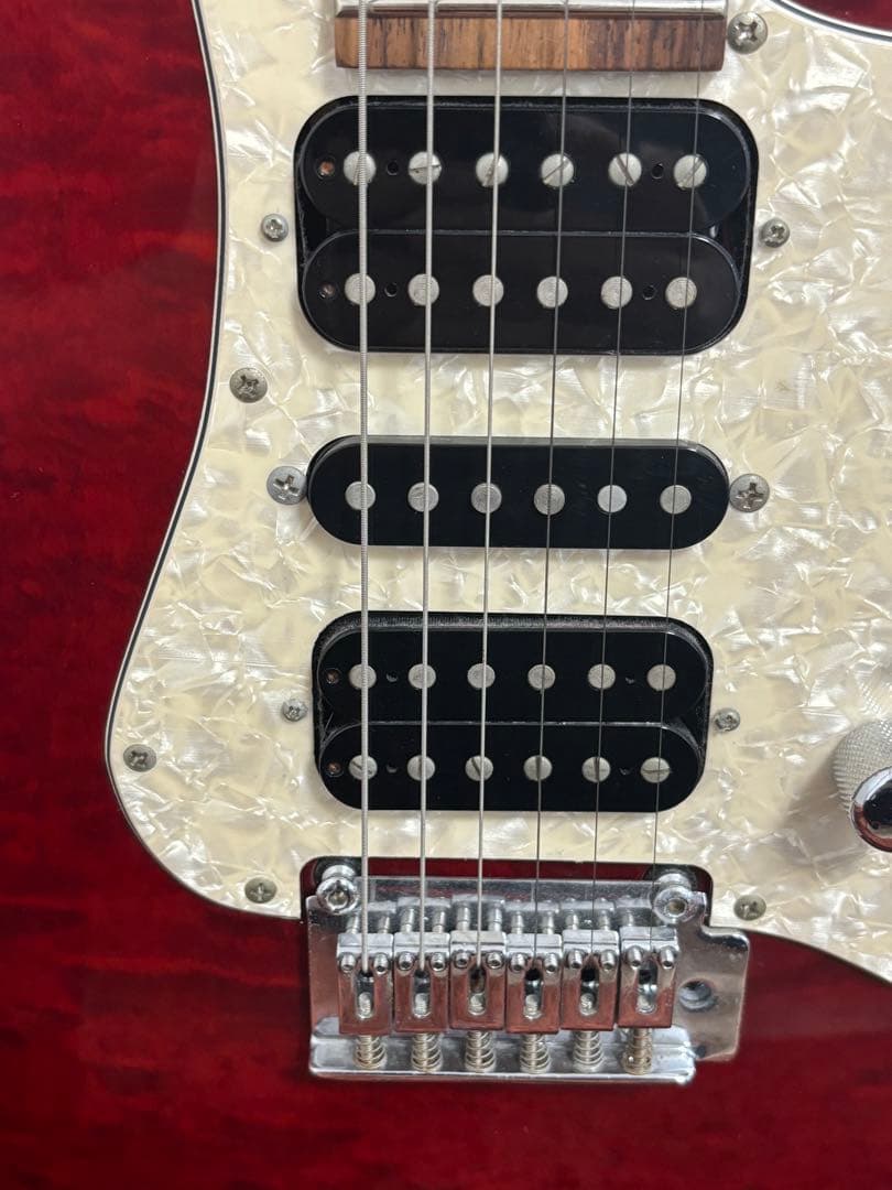 Mavis MST-600 メイプルレッド エレキギター ストラト