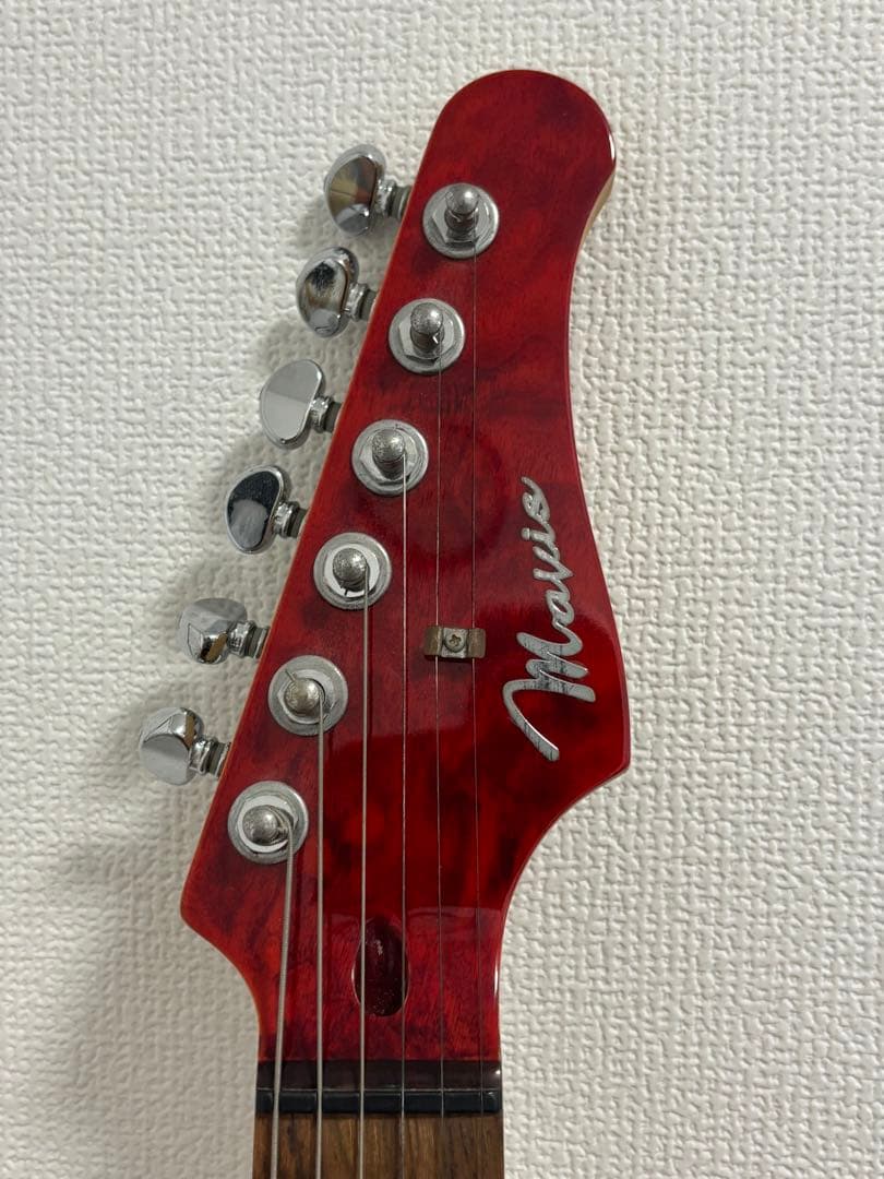 Mavis MST-600 メイプルレッド エレキギター ストラト