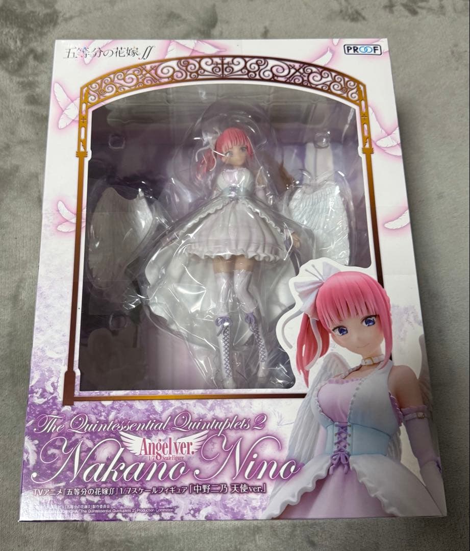新品未開封　中野二乃　天使Ver.五等分の花嫁　フィギュア