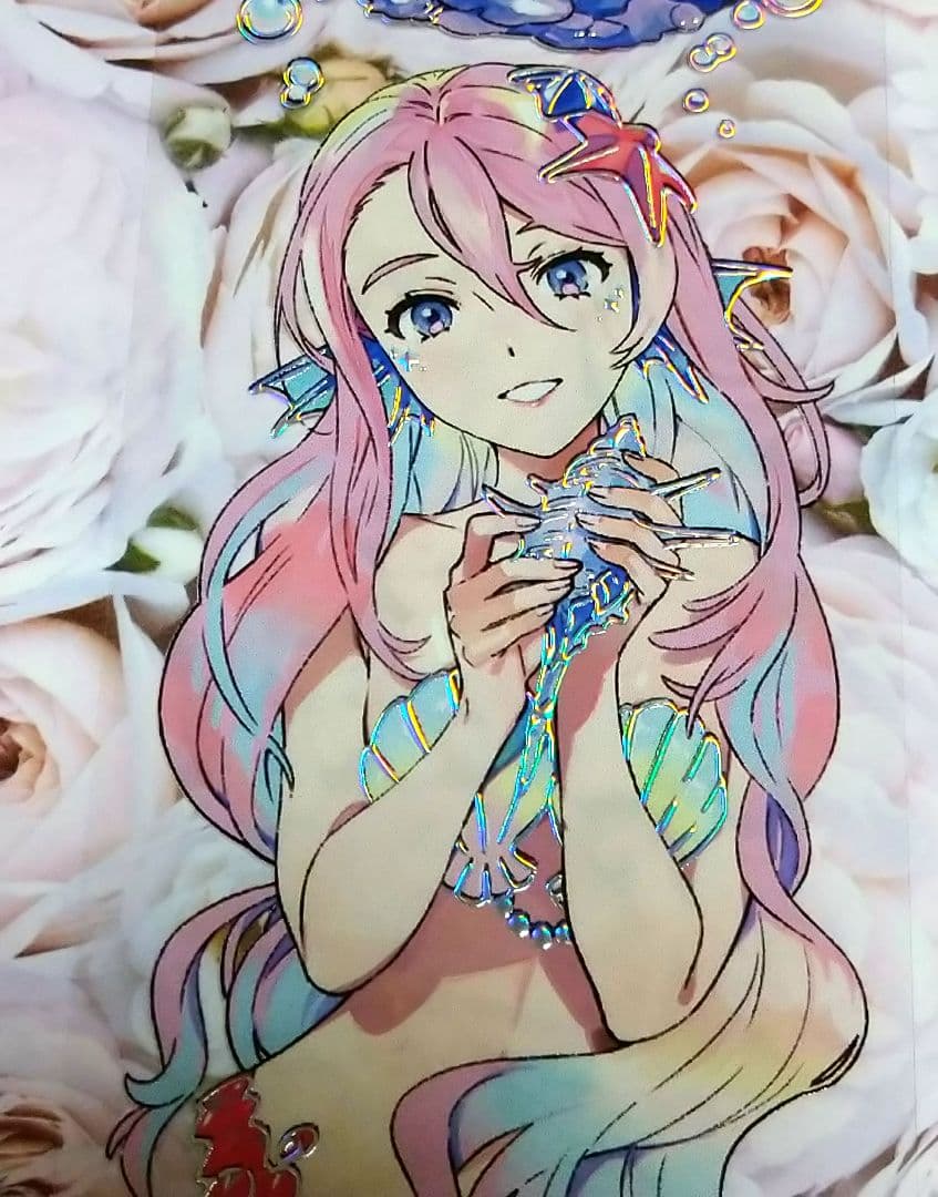 ✩SALE✩J224＃幻海咏歌(镭射银)野葵切り売り海外人物マステ女の子