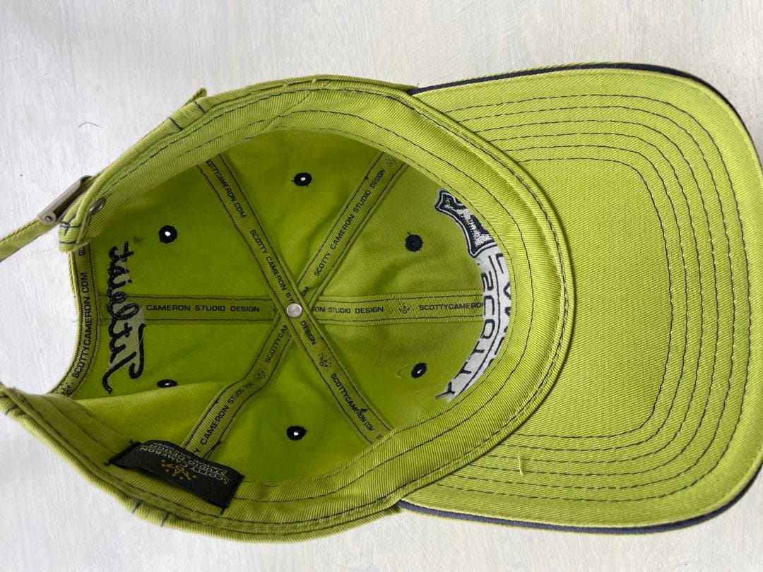 Scotty Cameron キャップ 明るい緑色