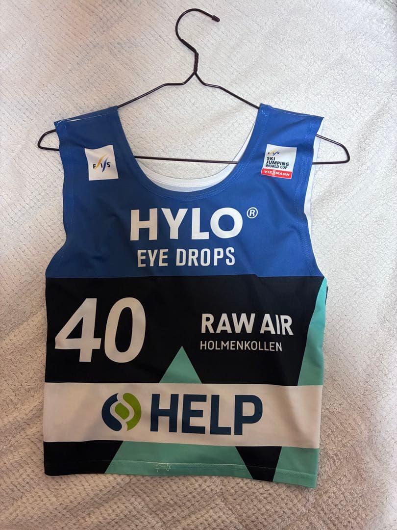 伊藤有希選手着用　サイン入りゼッケン