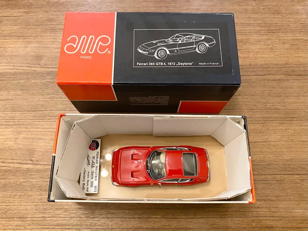 中古品 希少！1/43 AMR フェラーリ 365GTB/4 デイトナ レッド