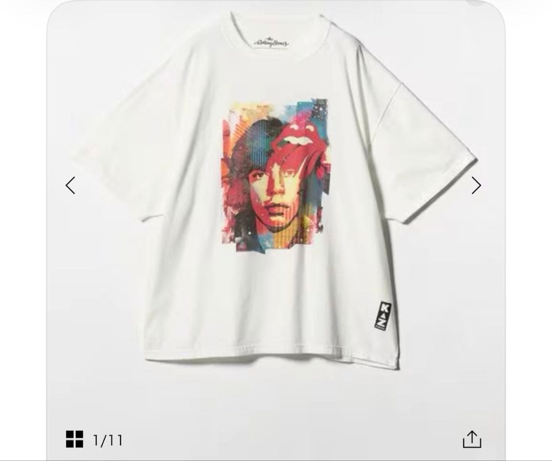 KATHARINE HAMNETT ミック ジャガー Tシャツ L Uアローズ