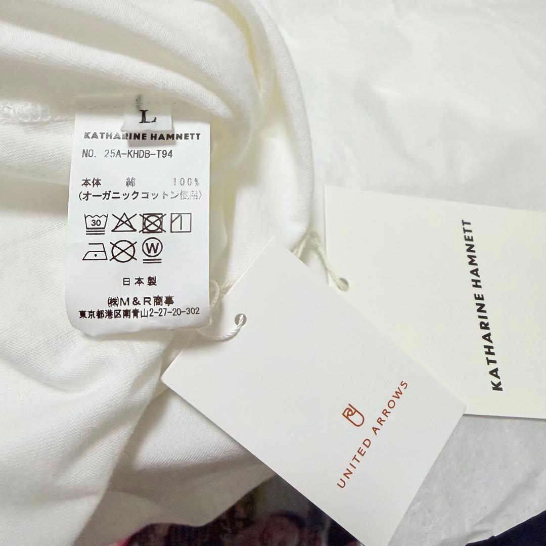 KATHARINE HAMNETT ミック ジャガー Tシャツ L Uアローズ