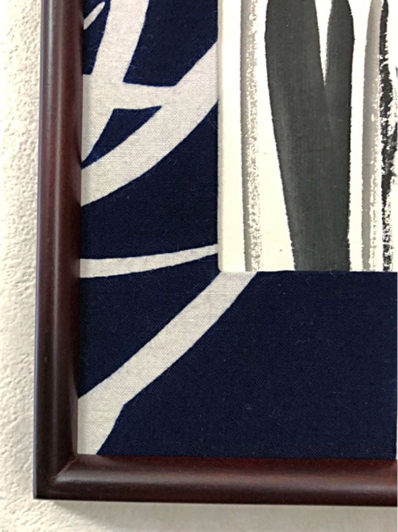 絵画 額装 山田ひろ子『雷様』 外箱付き