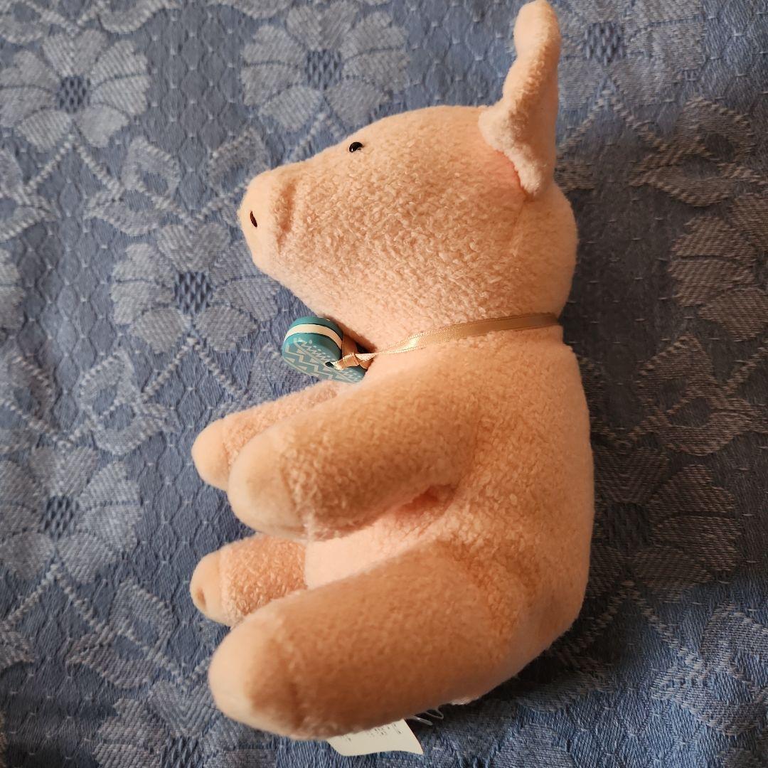 【美品】モンスイユ　タグ付き　ショコラ　ぶた　ぬいぐるみ