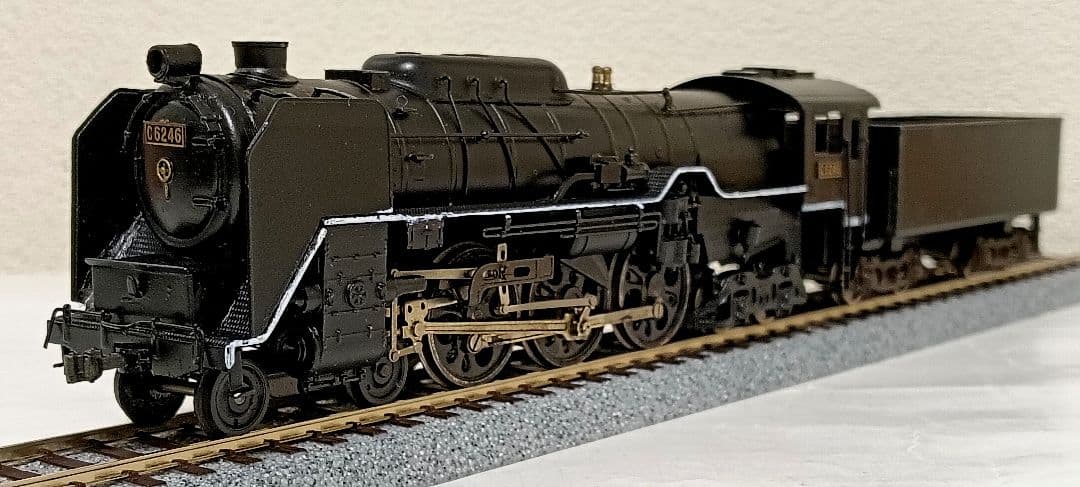HOゲージ、カツミ、C62蒸気機関車、メンテナンス済