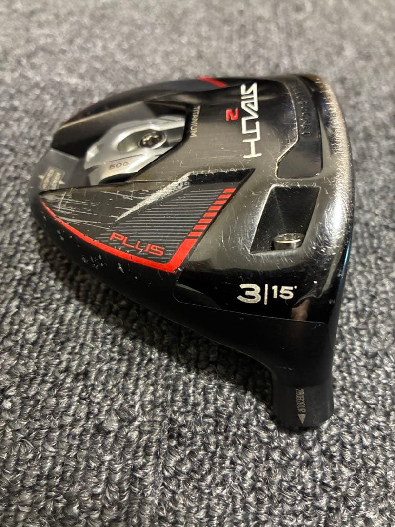 テーラーメイド ステルス2 プラス 3W ヘッドのみ
