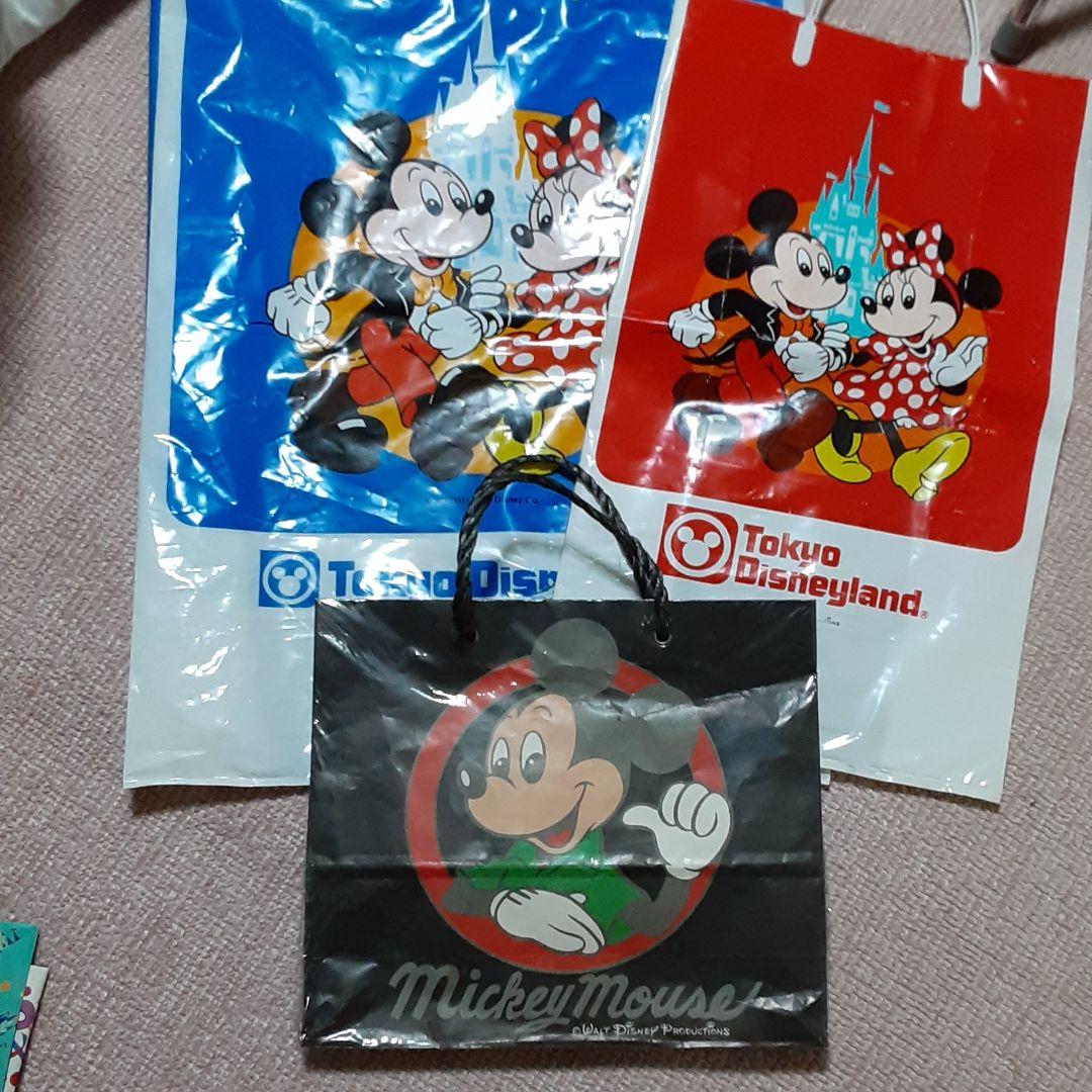 昭和レトロ　ディズニーショップ袋　希少