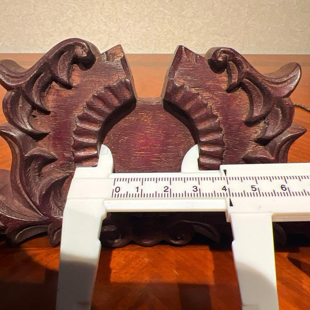 アンティーク フランス 懐中時計置き台　大正期　ロココ調100年以上前