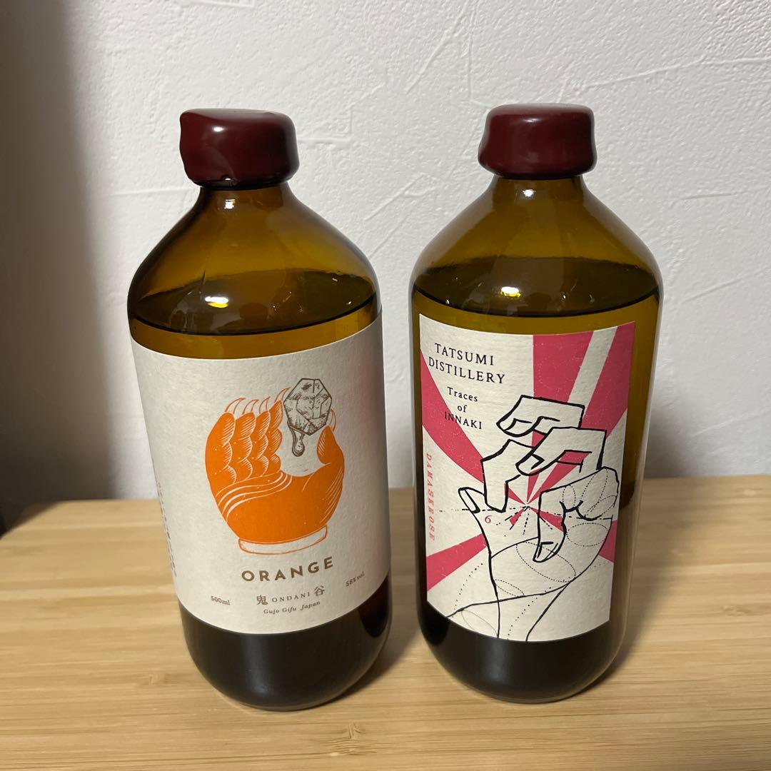 赤*飯様 辰巳蒸留所　ORANGE、DAMASKROSE 2本セット