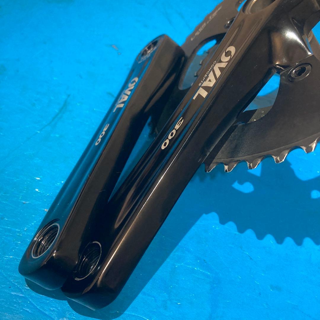 ★美品 praxisworks OVAL300 52/36 クランクセット