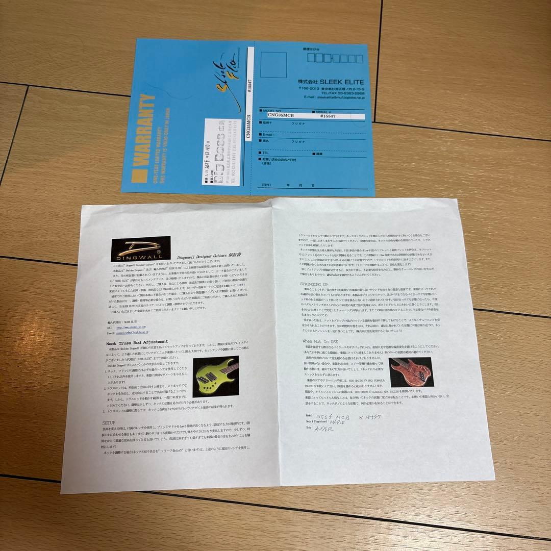 【再出品】Dingwall NG3-5 Matte Celestial