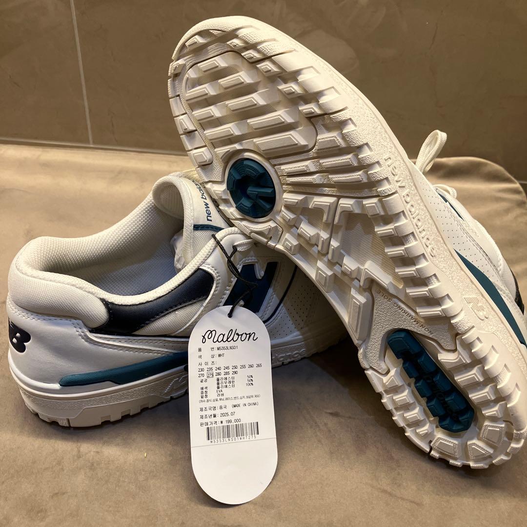 New balance×Malbon ゴルフシューズ 27.5cm