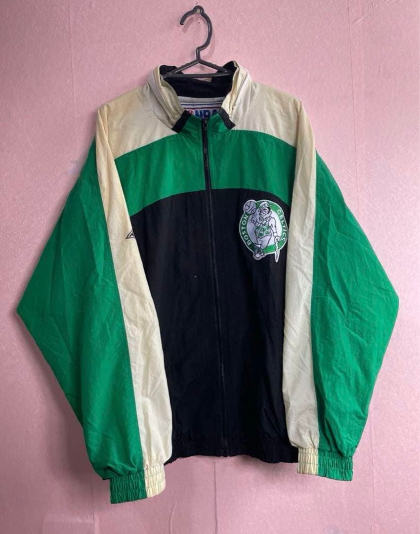 90s NBAセルティックス ナイロンジャケット