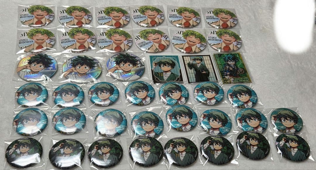 ヒロアカ 花やしき 缶バッジ まとめ