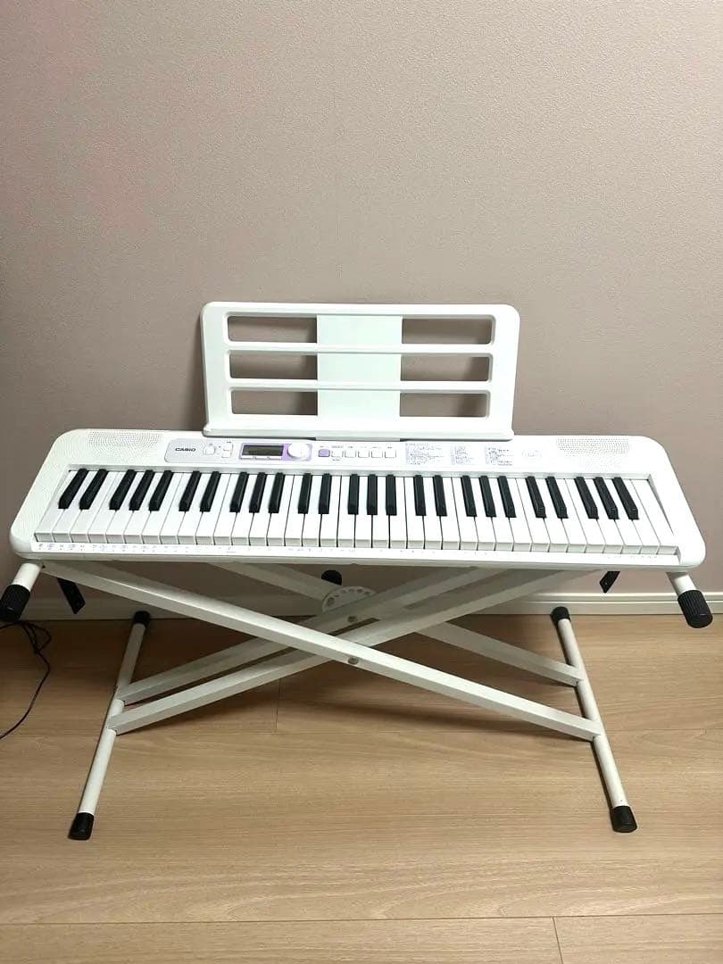 CASIO LK-315光ナビゲーション　キーボード スタンド付き