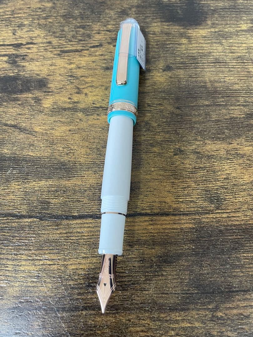 未使用　世界2000本限定　シェイプ・オブ・ハート　ブルーバード　万年筆　完品
