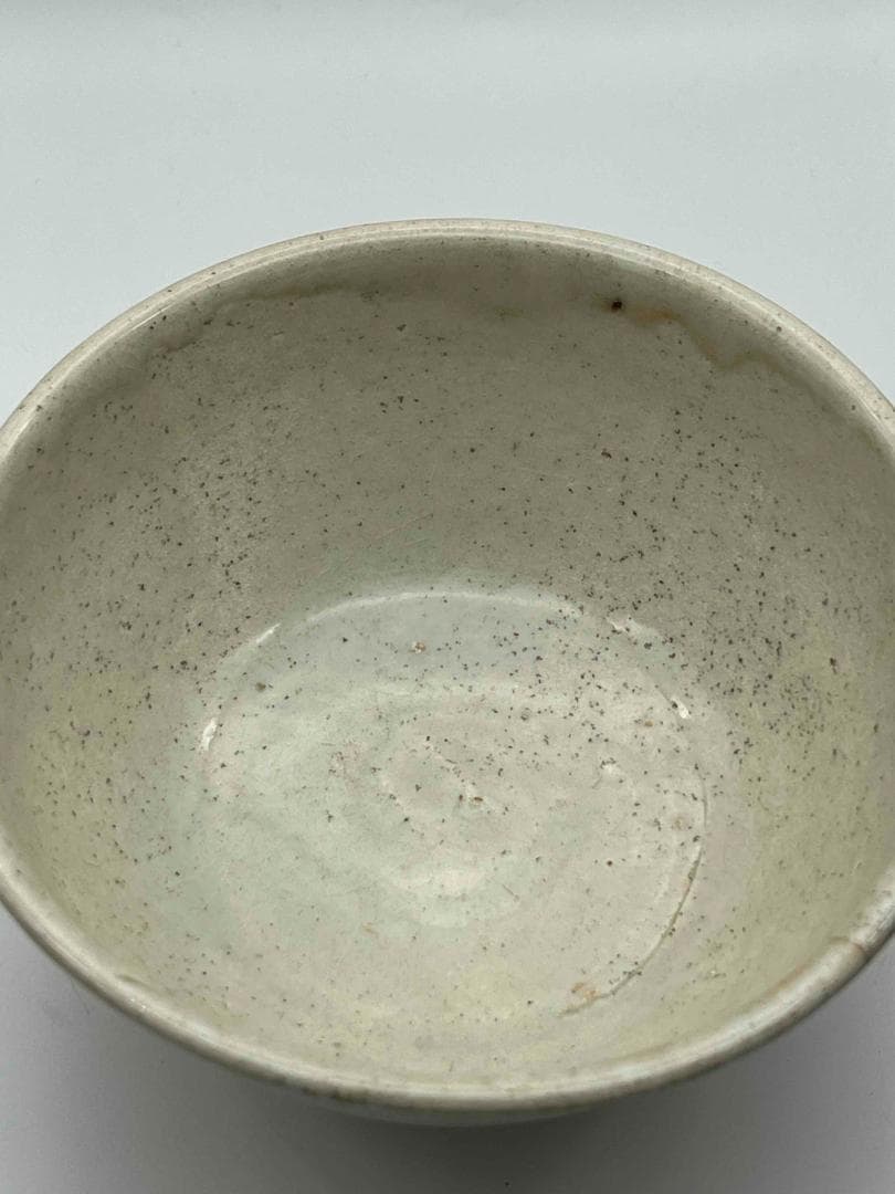 北宋時代　白磁鉢　青白磁茶碗　影青　定窯　唐物　古賞物(D-75)