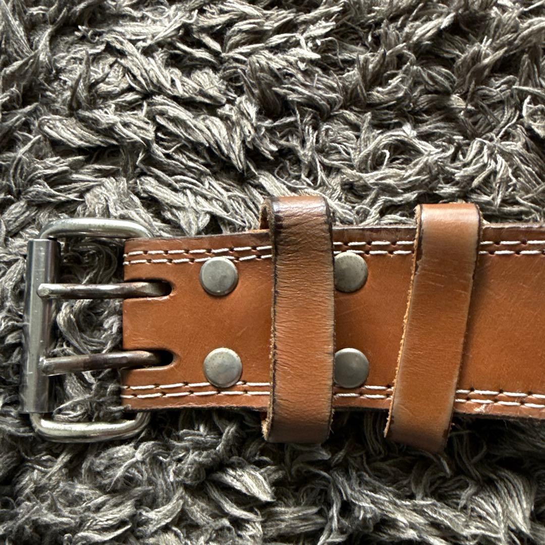 GOLD’S GYM G3324プロレザーベルト S ブラウン トレーニング