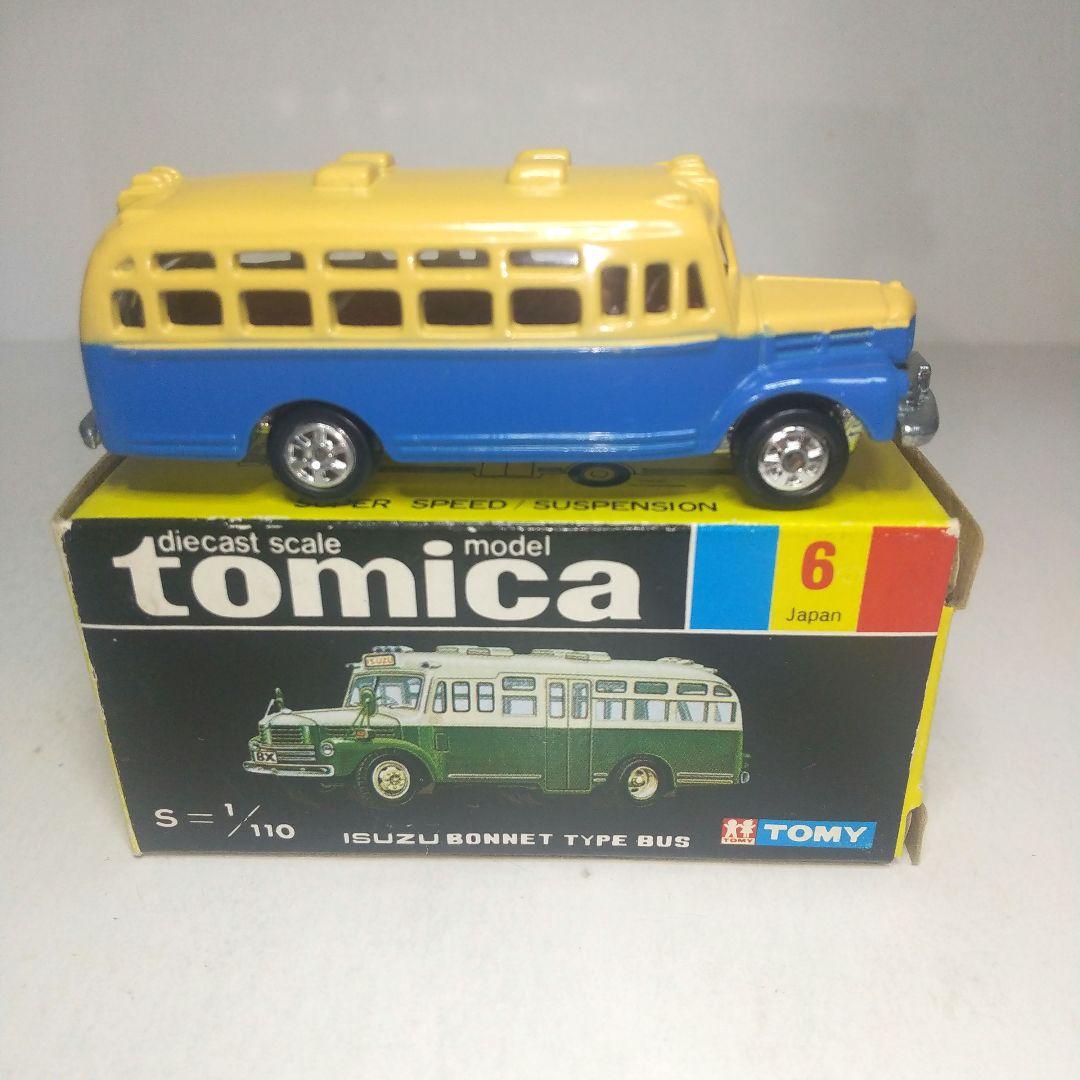 (3781)トミカ 黒箱 日本製 いすゞ ボンネット タイプ バス 1Eホイール