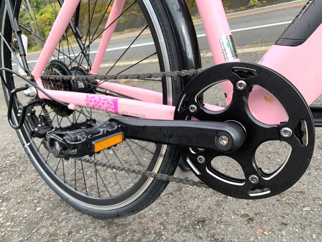 【動作確認済】送料無料BUILTIN電動アシスト自転車 低走行距離246km