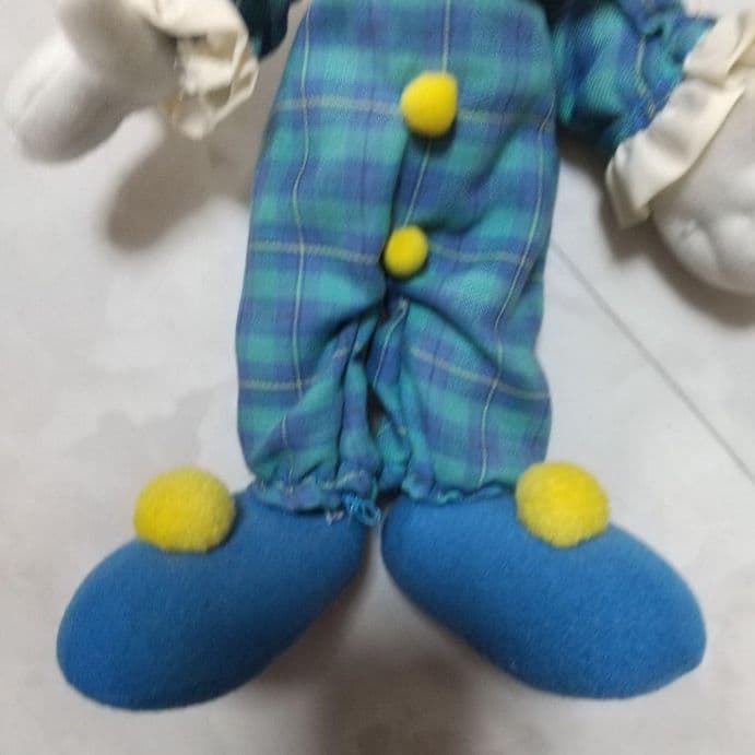 新品　グーフィー　ピエロ　サーカス　ぬいぐるみ