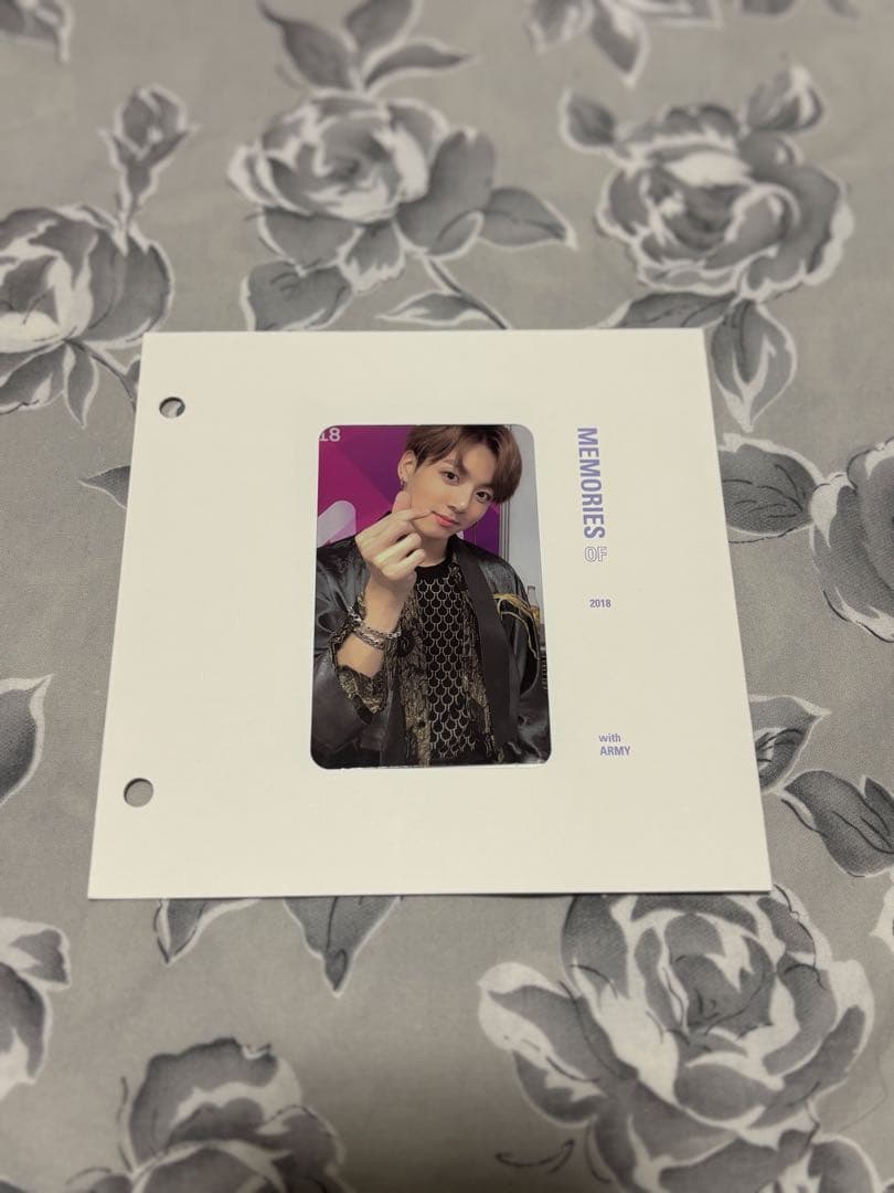 BTS MEMORIES 2018 jungkook ジョングク　グク