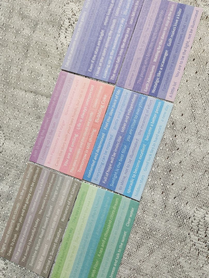 コラージュ 素材 英字シール おすそ分け