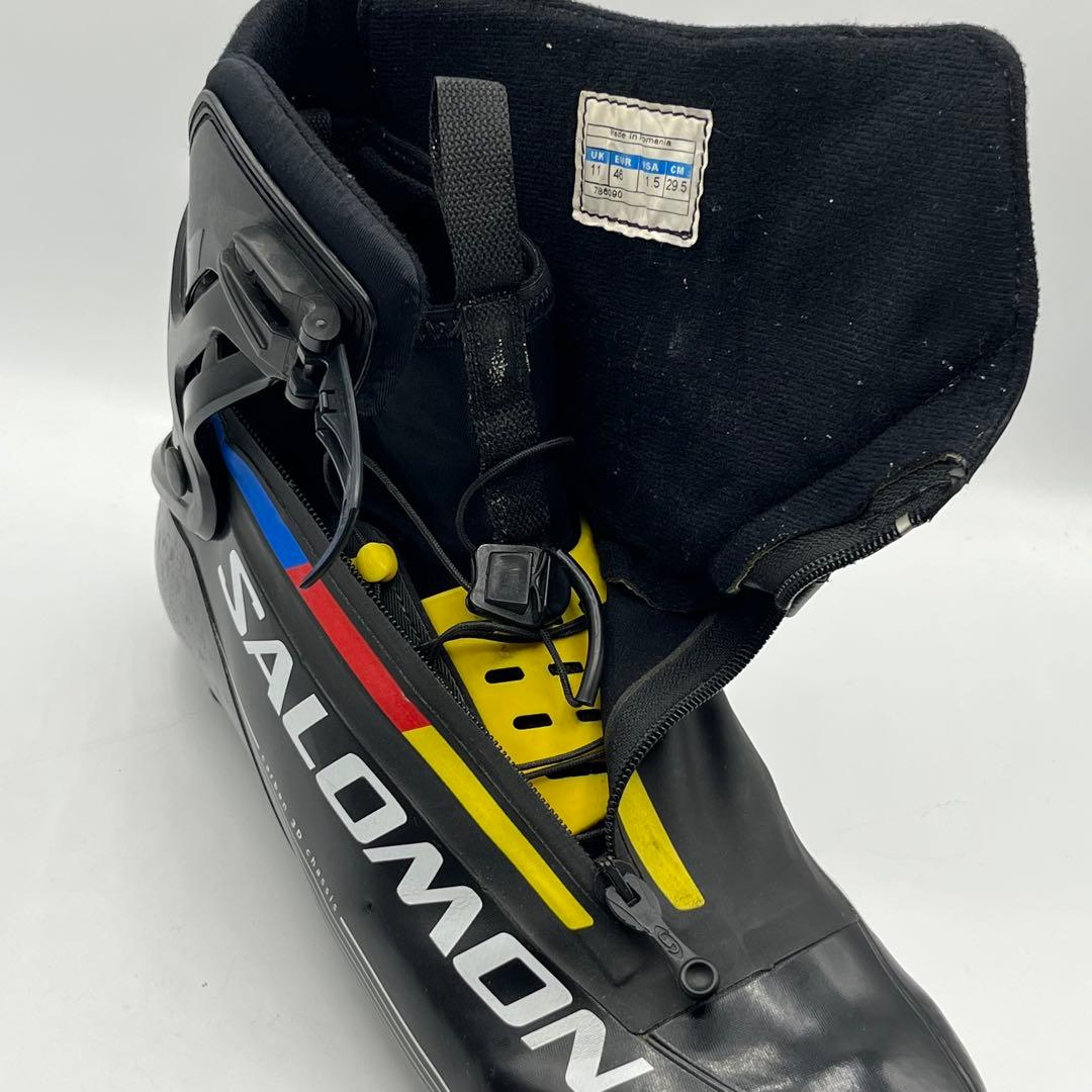 SALOMON クロスカントリースキーブーツ 29.5cm カーボン