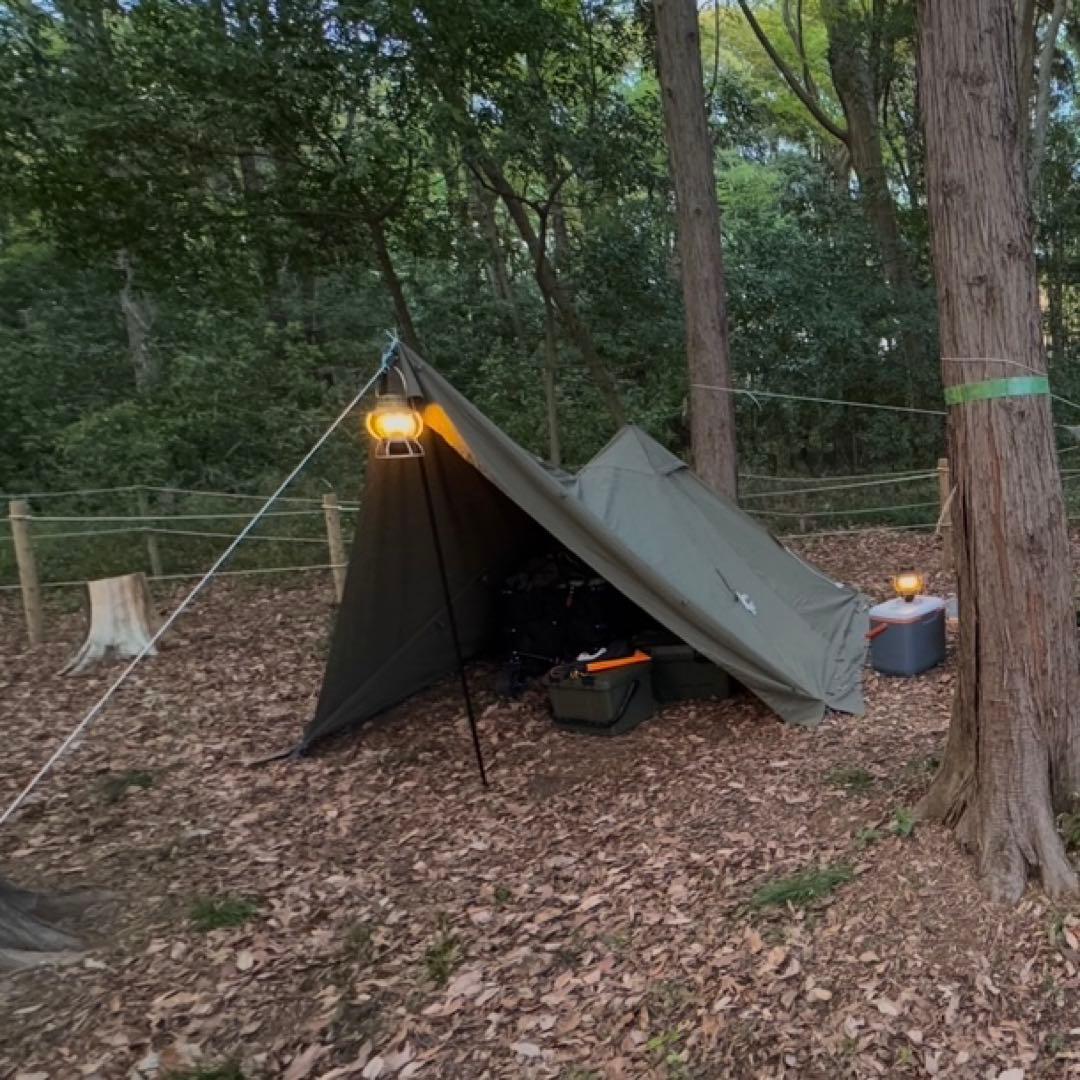 バンドック　ソロティピー1tc ワンポワールテント　BDK-75TC おまけ付き