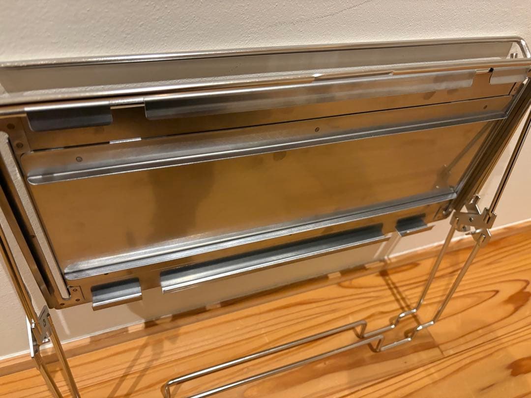 キャンプ用品　フィールドラック・コードユニット・igtブリッジテーブル天板付き
