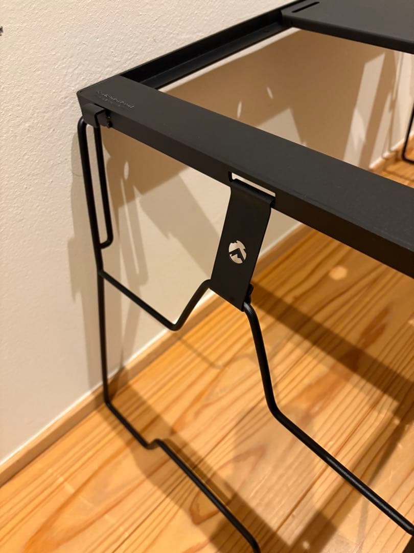 キャンプ用品　フィールドラック・コードユニット・igtブリッジテーブル天板付き