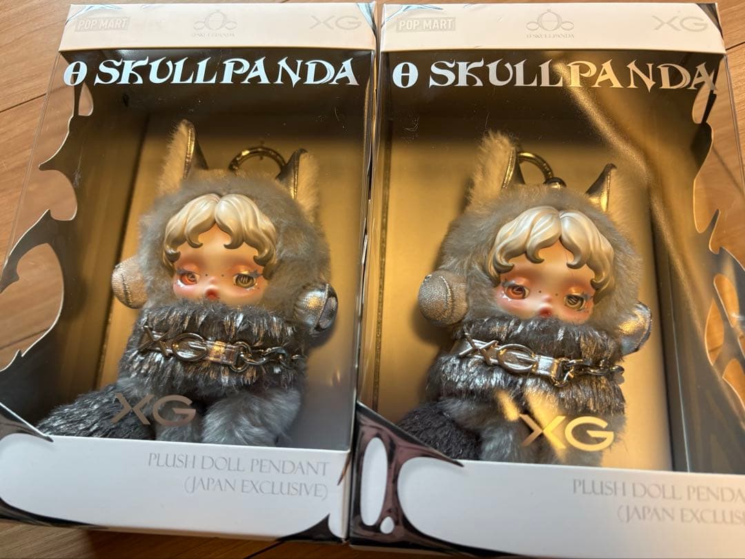 [新品][正規品]SKULLPANDA XG ぬいぐるみ2個セット(日本限定)