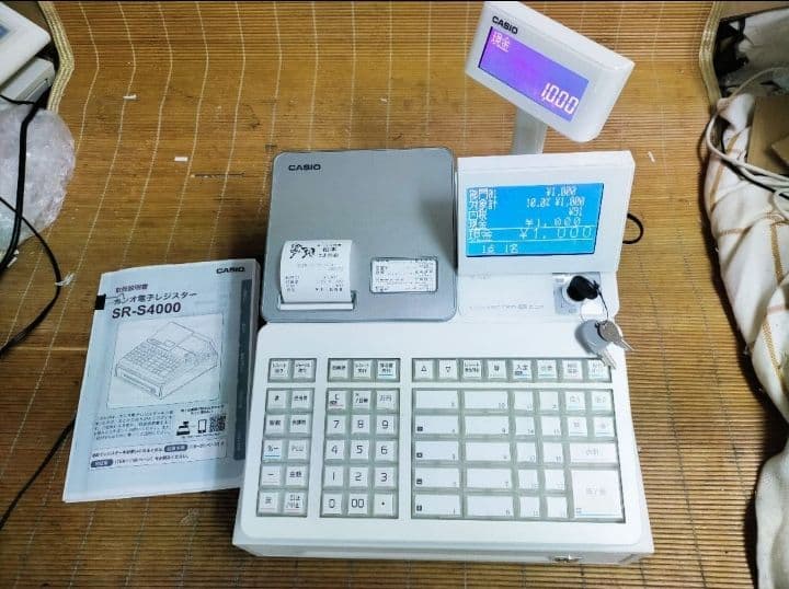 カシオレジスターSR-S4000　147258