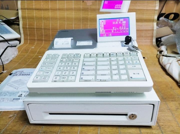カシオレジスターSR-S4000　147258