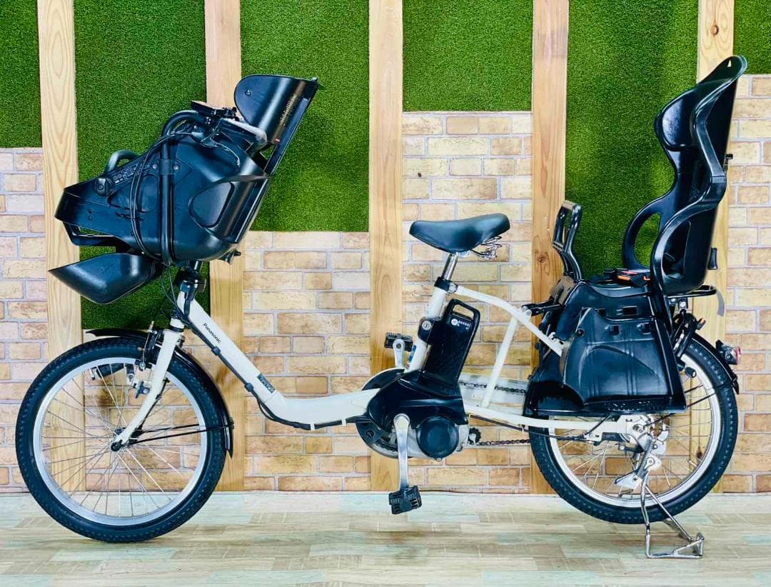 大容量パナソニックギュット子供乗せ電動アシスト自転車 ZH3000