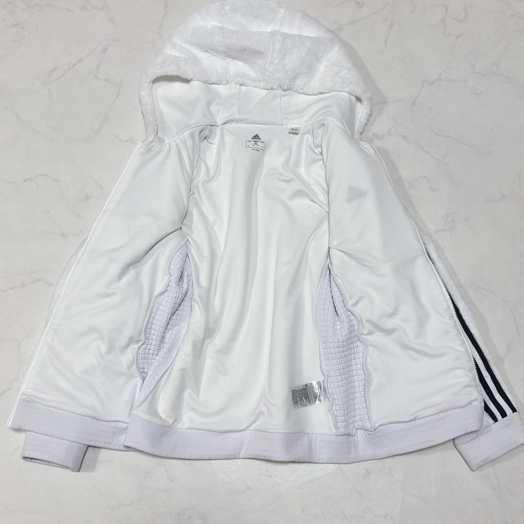未使用級♡アディダス ゴルフウェア ボアフリース セットアップ　S パーカー